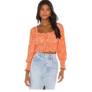 FAITHFUL THE BRAND ELLA Top in Stevie floral large